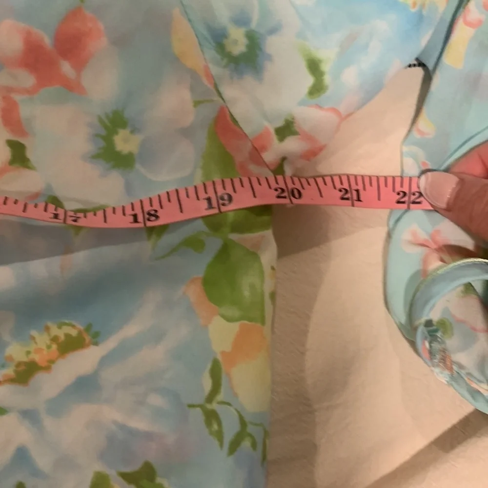 vintage Oscar De La Rente‎ Floral Sleepwear Robe. Size S/M. Read***
